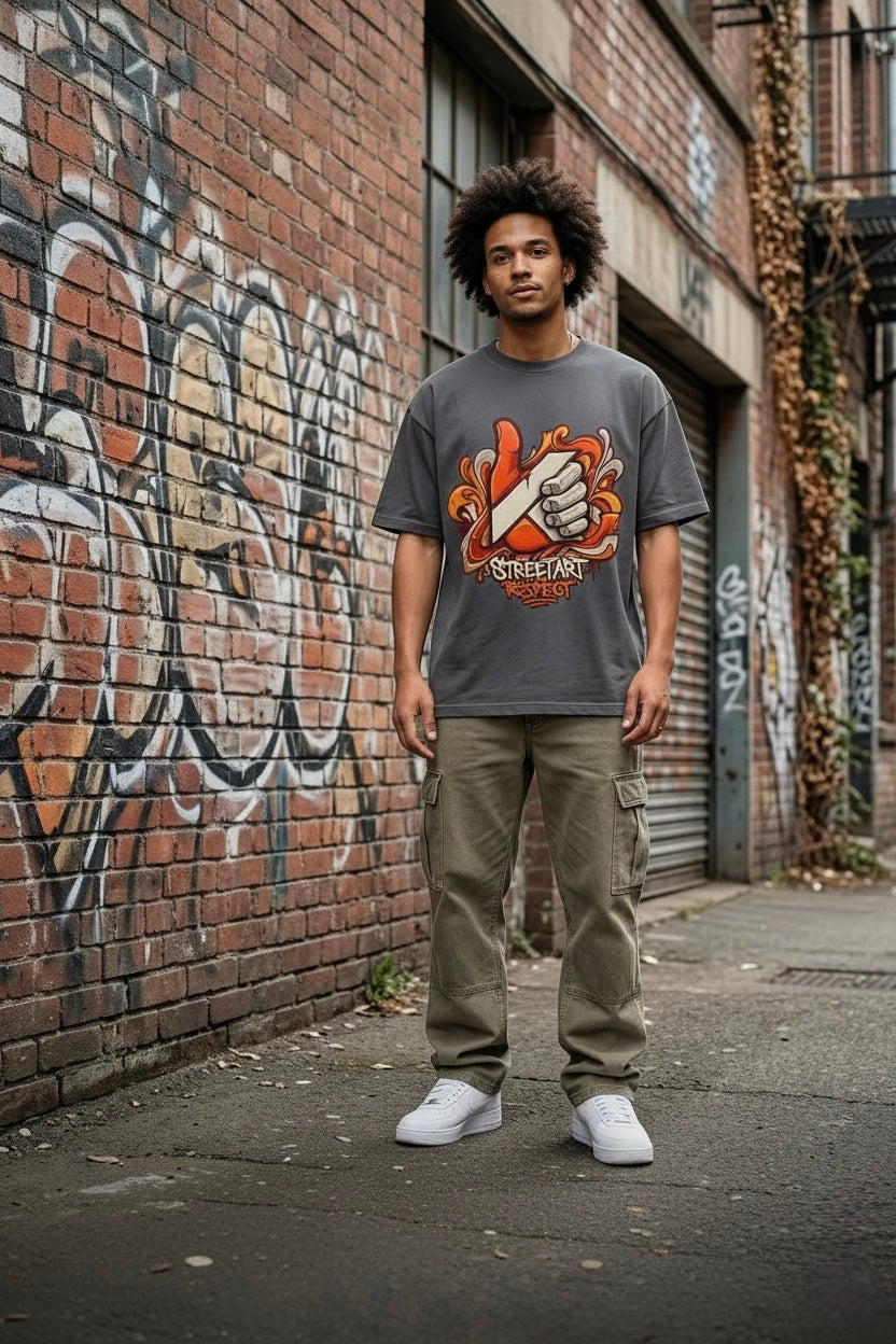 T-shirt StreetArt Respect — KANNHAPP