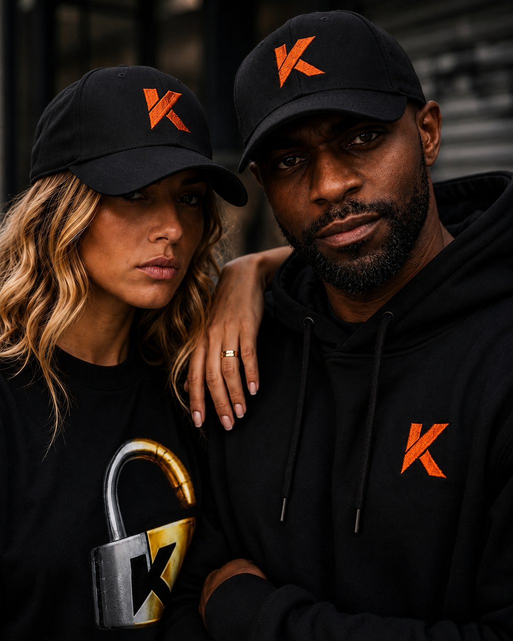 Casquette KANNHAPP — Noir Brodé