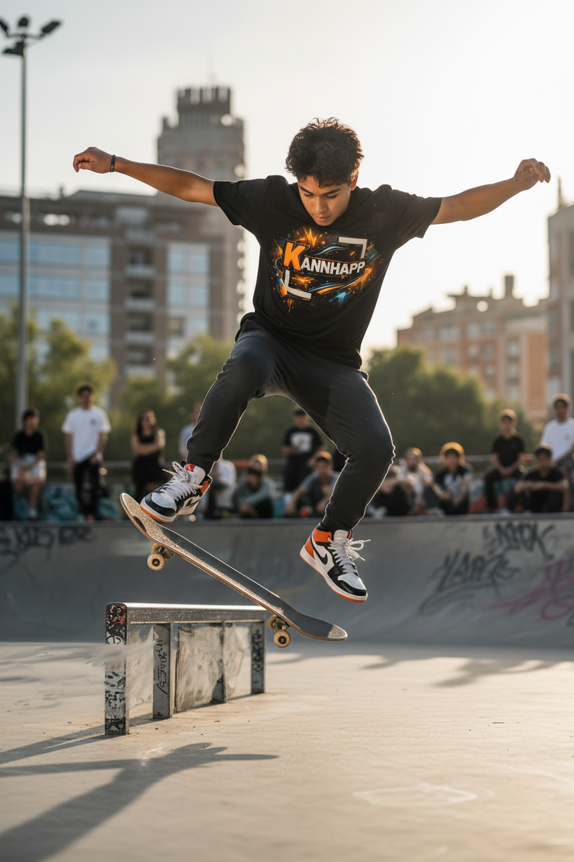Barcelone - Ado skateur