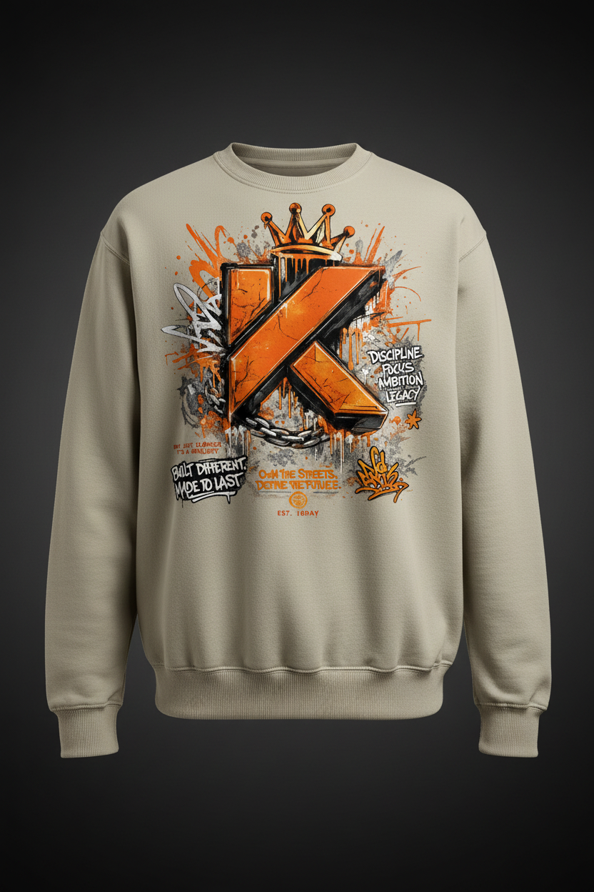 Crewneck Bone mannequin invisible