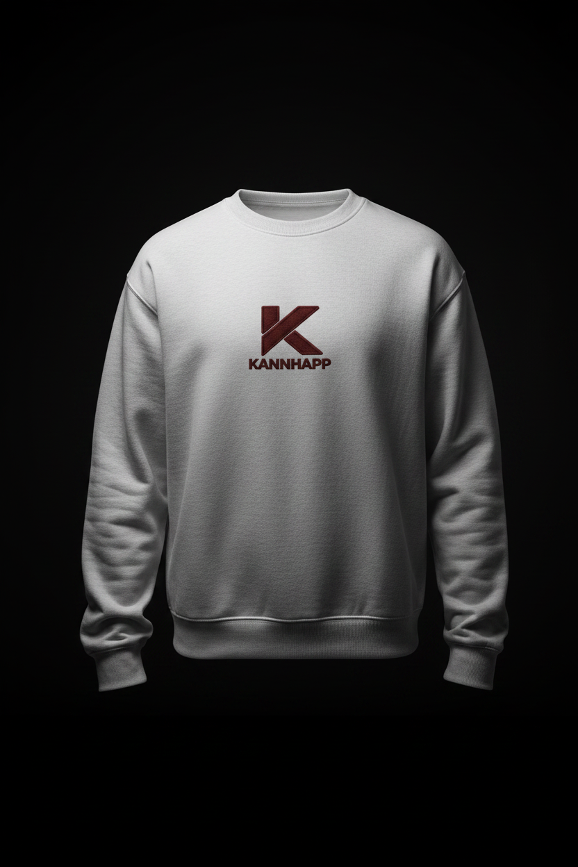 Crewneck KANNHAPP blanc mannequin invisible