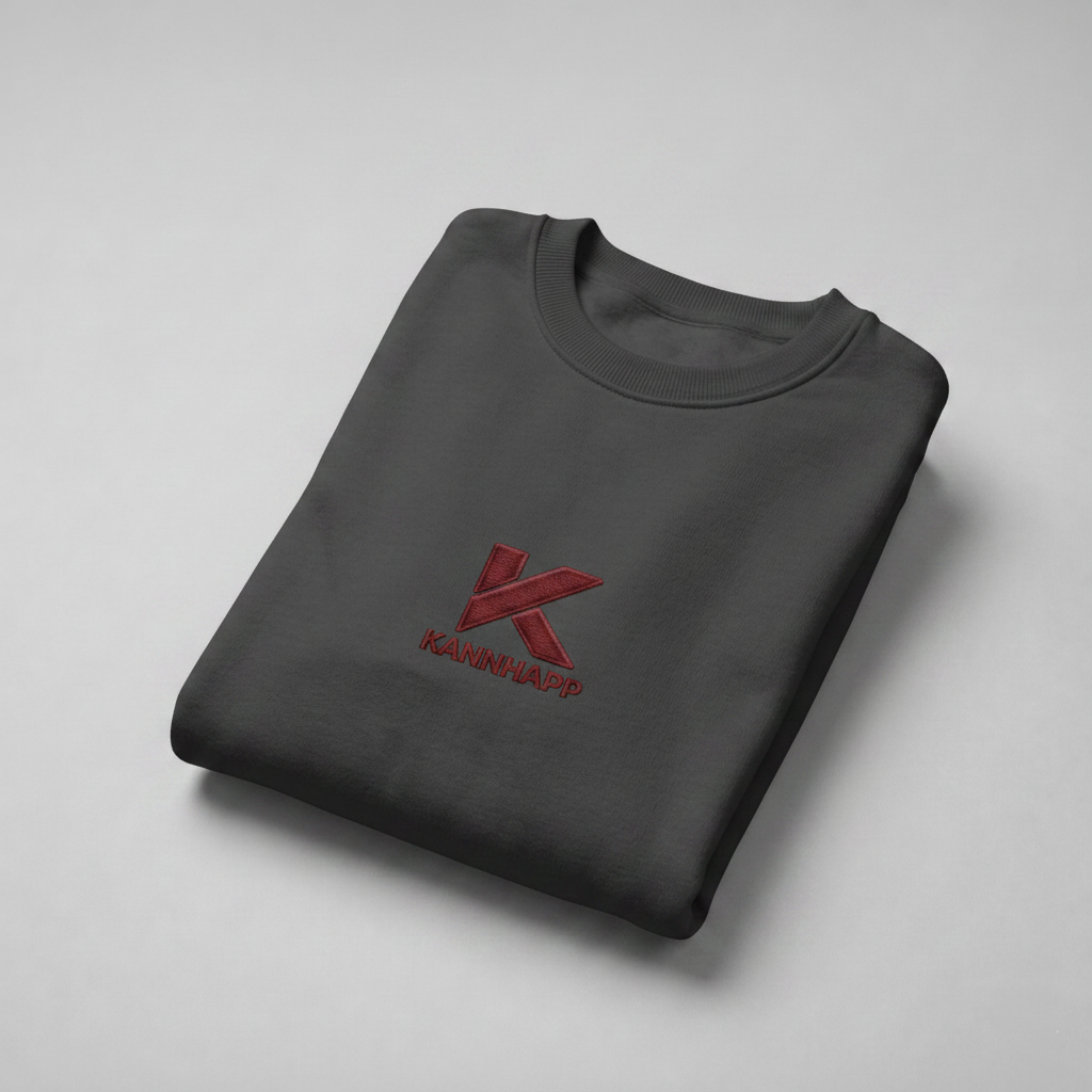 Crewneck KANNHAPP carbon grey plié catalogue