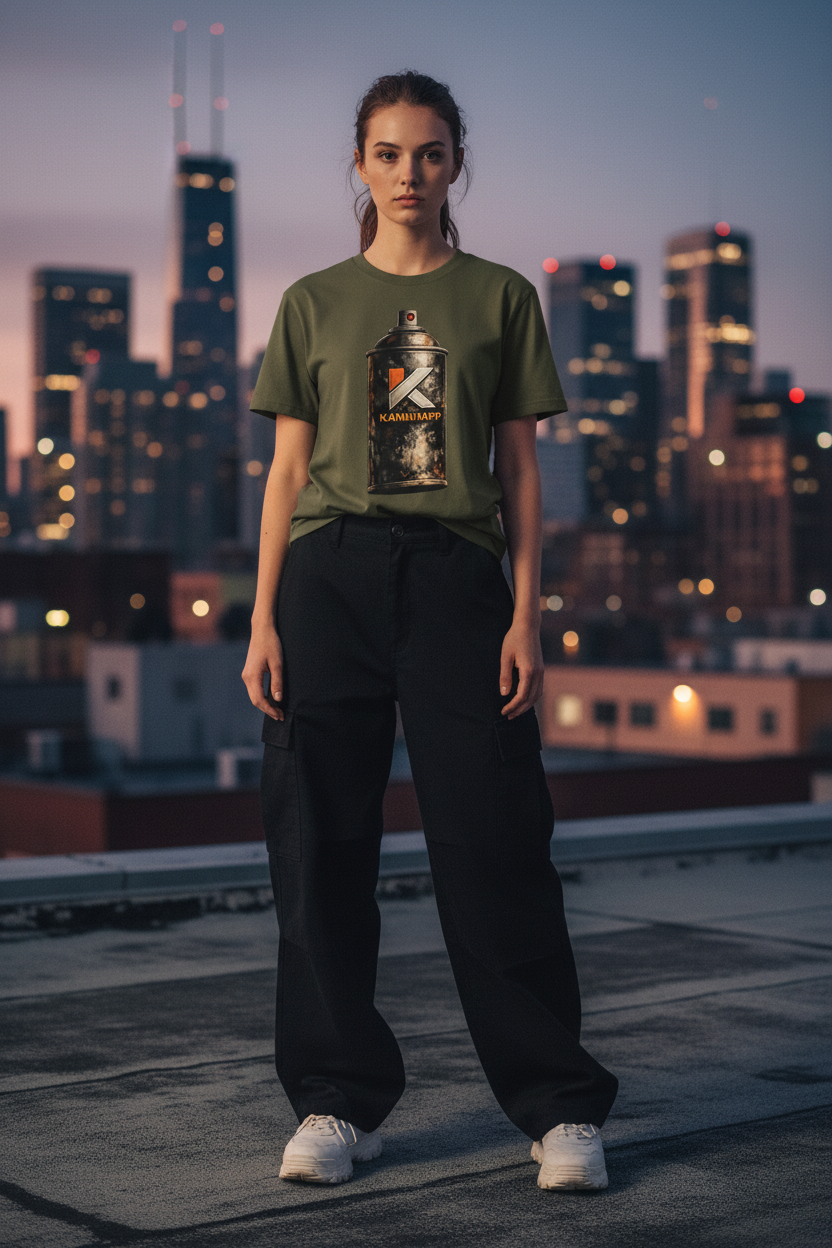Extérieur military green 2