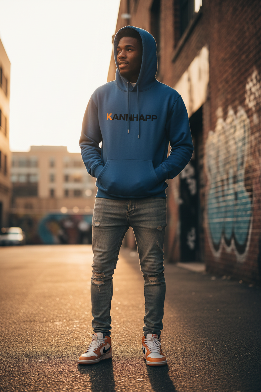 Homme streetwear KANNHAPP - Capuche