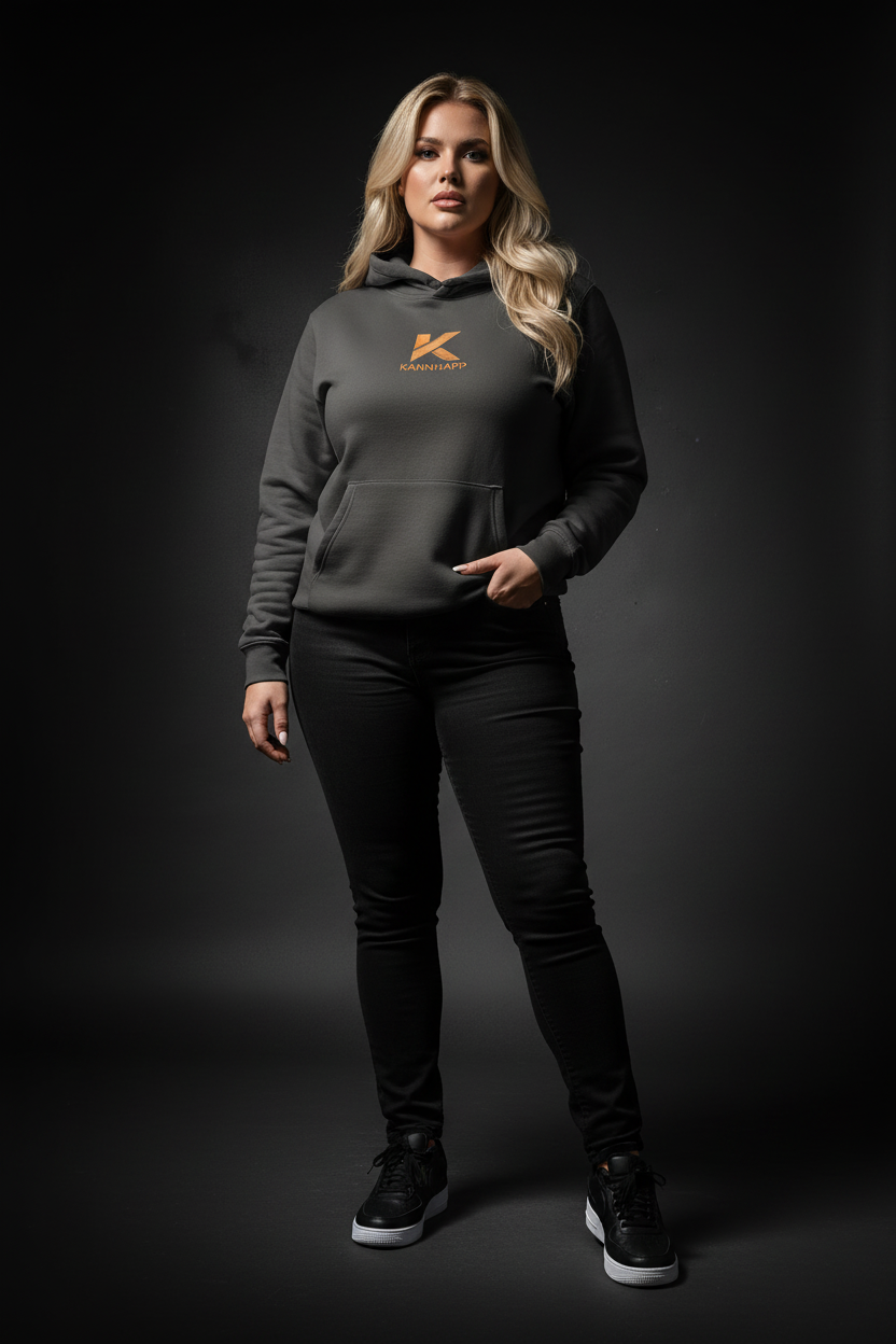 Hoodie Charcoal KANNHAPP - Femme blonde studio