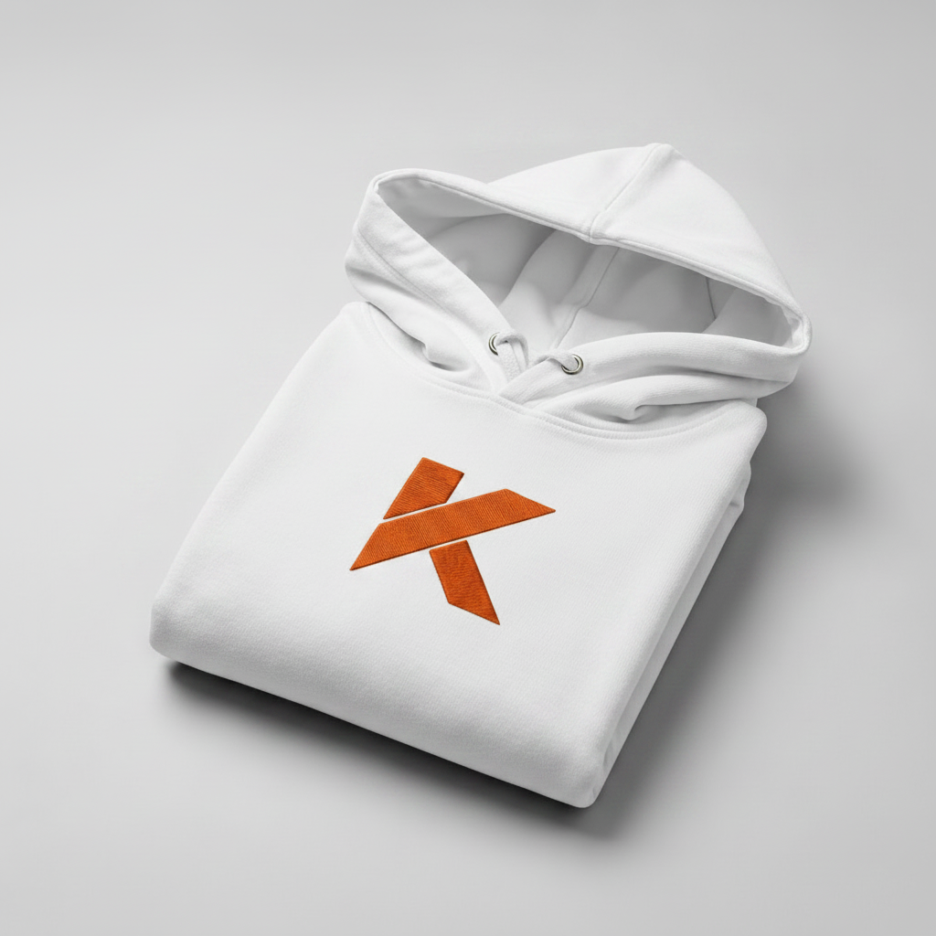 Hoodie KANNHAPP blanc plié catalogue