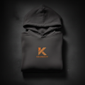 Hoodie KANNHAPP Gris Charcoal plié