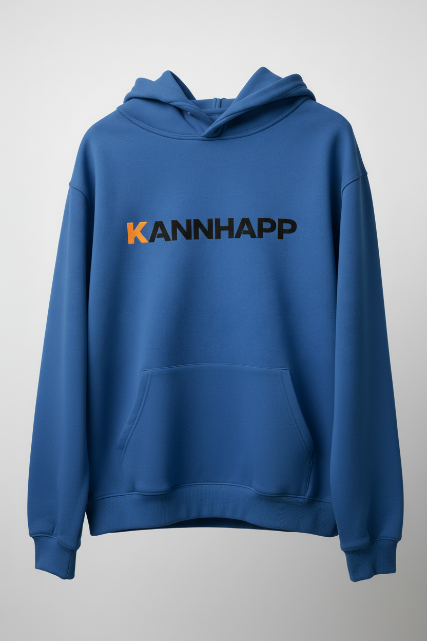 Hoodie KANNHAPP Indigo Blue - Style Catalogue Luxe