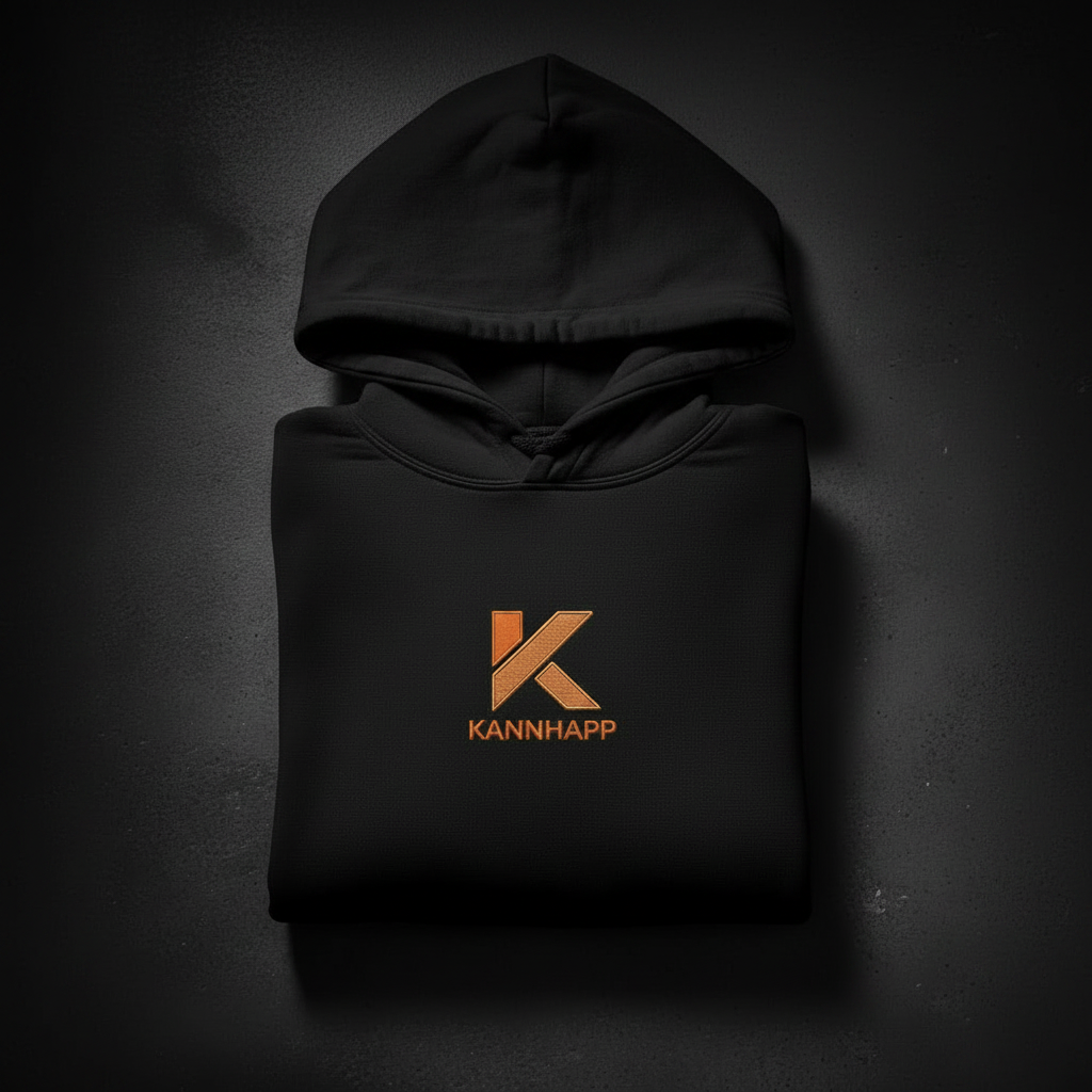 HOODIE PREMIUM KANNHAPP — Édition Limitée Brodée