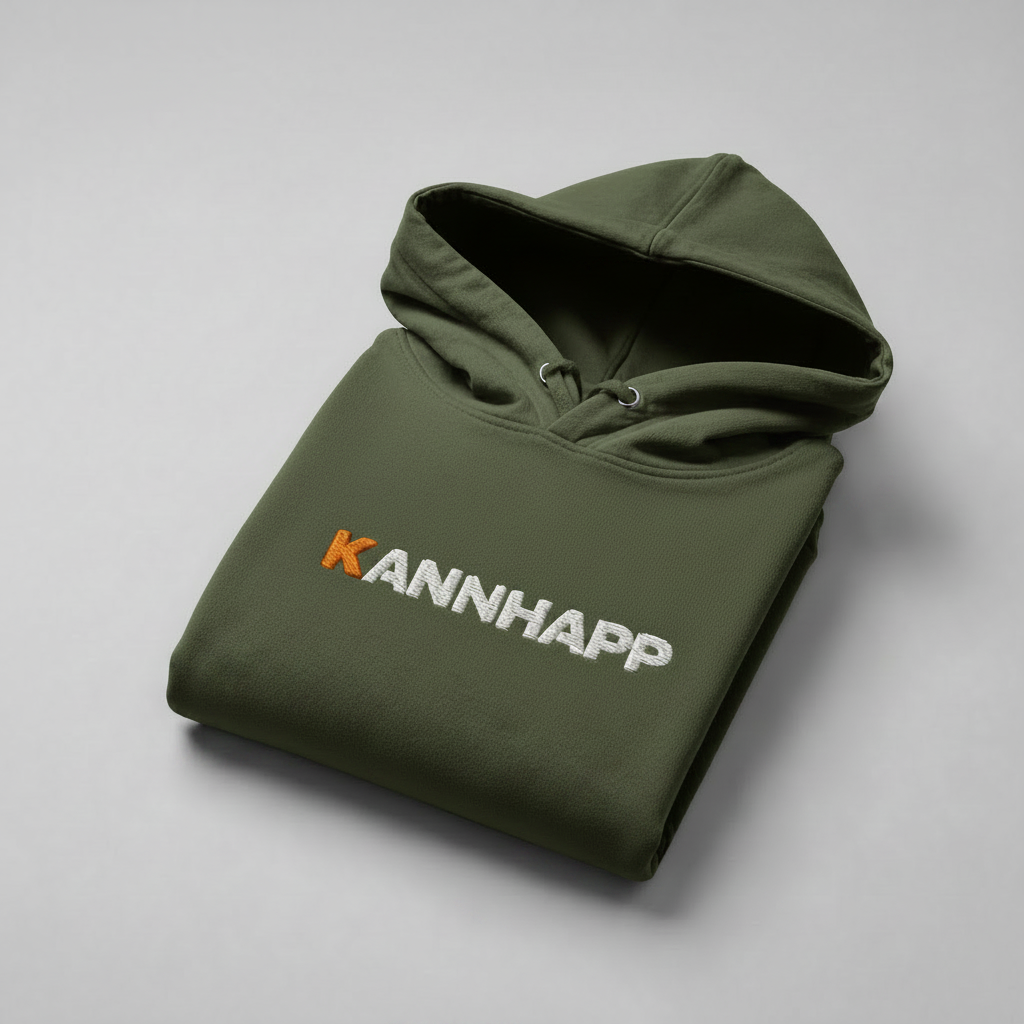 Hoodie KANNHAPP military green plié catalogue