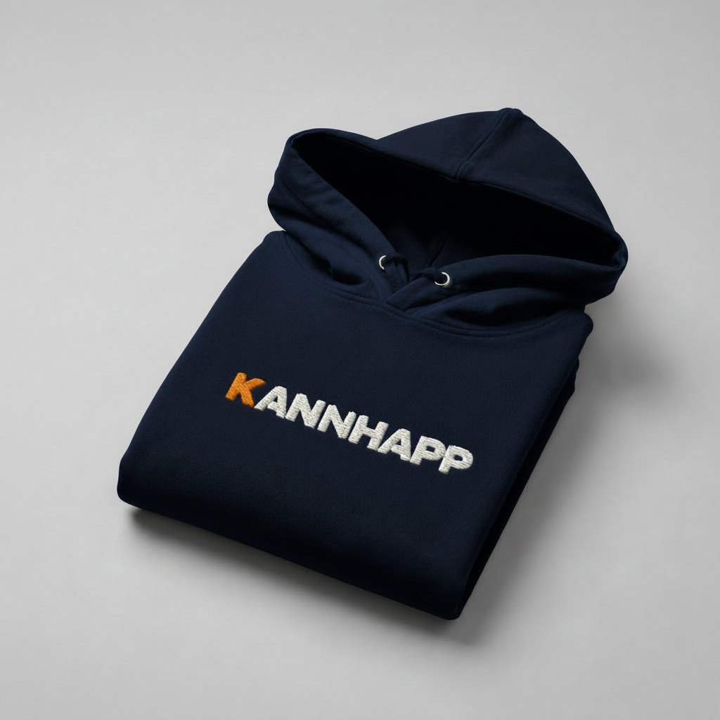 Hoodie KANNHAPP navy blazer plié logo exact