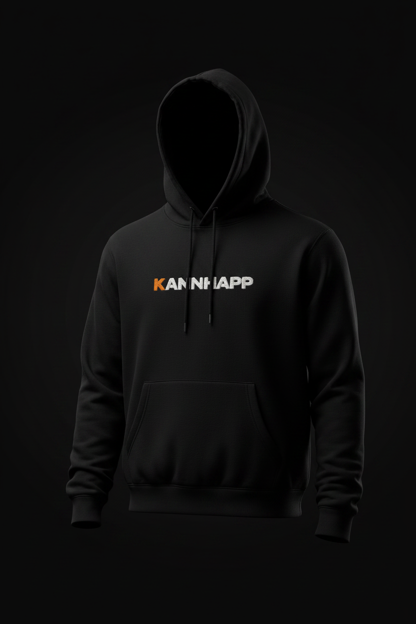 Hoodie KANNHAPP noir mannequin invisible