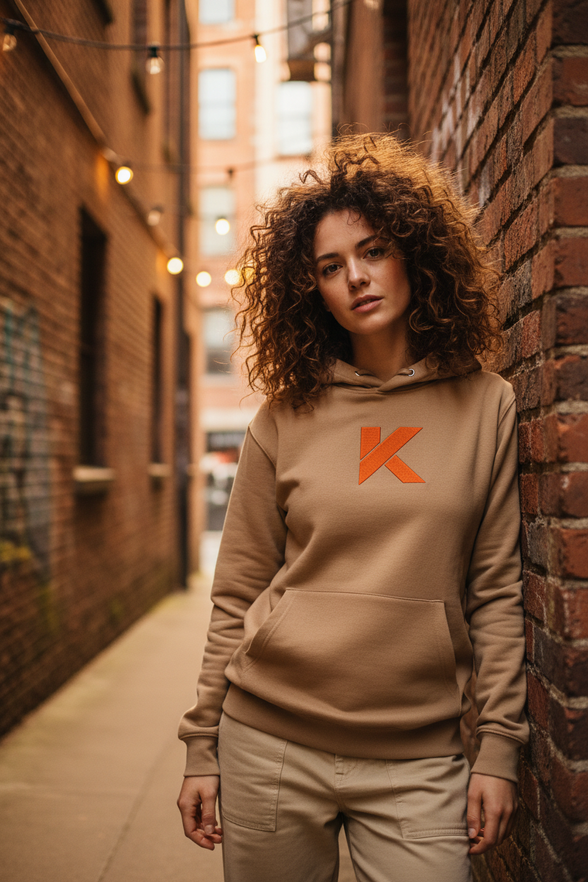 Hoodie KANNHAPP plan rapproché ruelle
