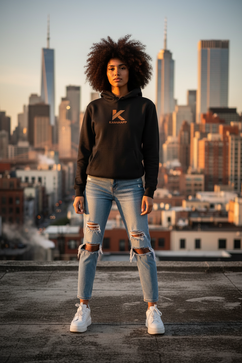 HOODIE PREMIUM KANNHAPP — Édition Limitée Brodée