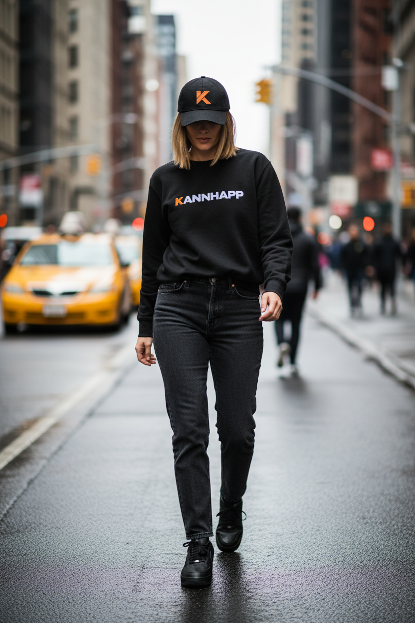 Lookbook KANNHAPP femme rue