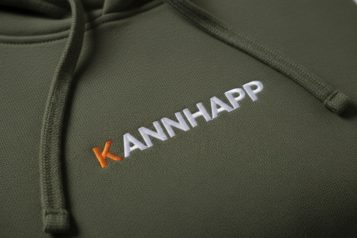 Military green close-up