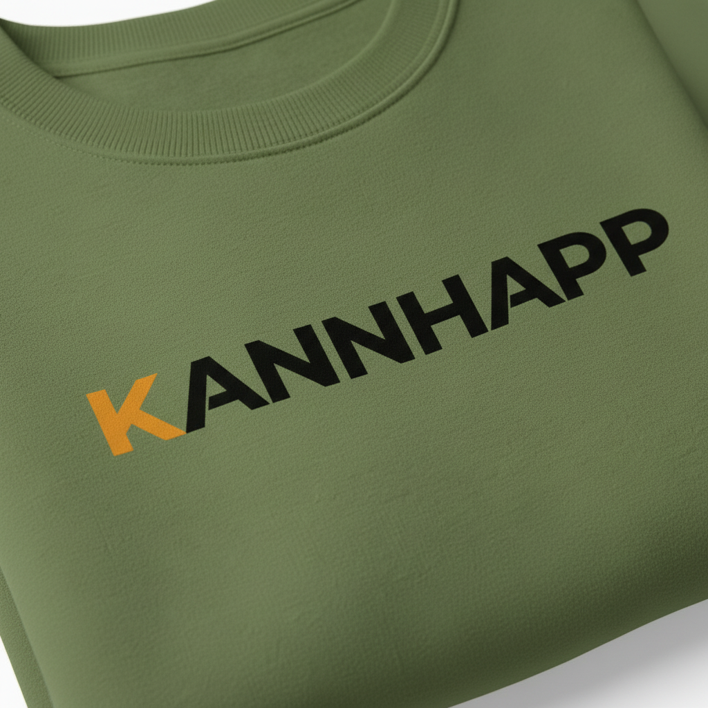 Plan Rapproché - Logo KANNHAPP Floqué Military Green