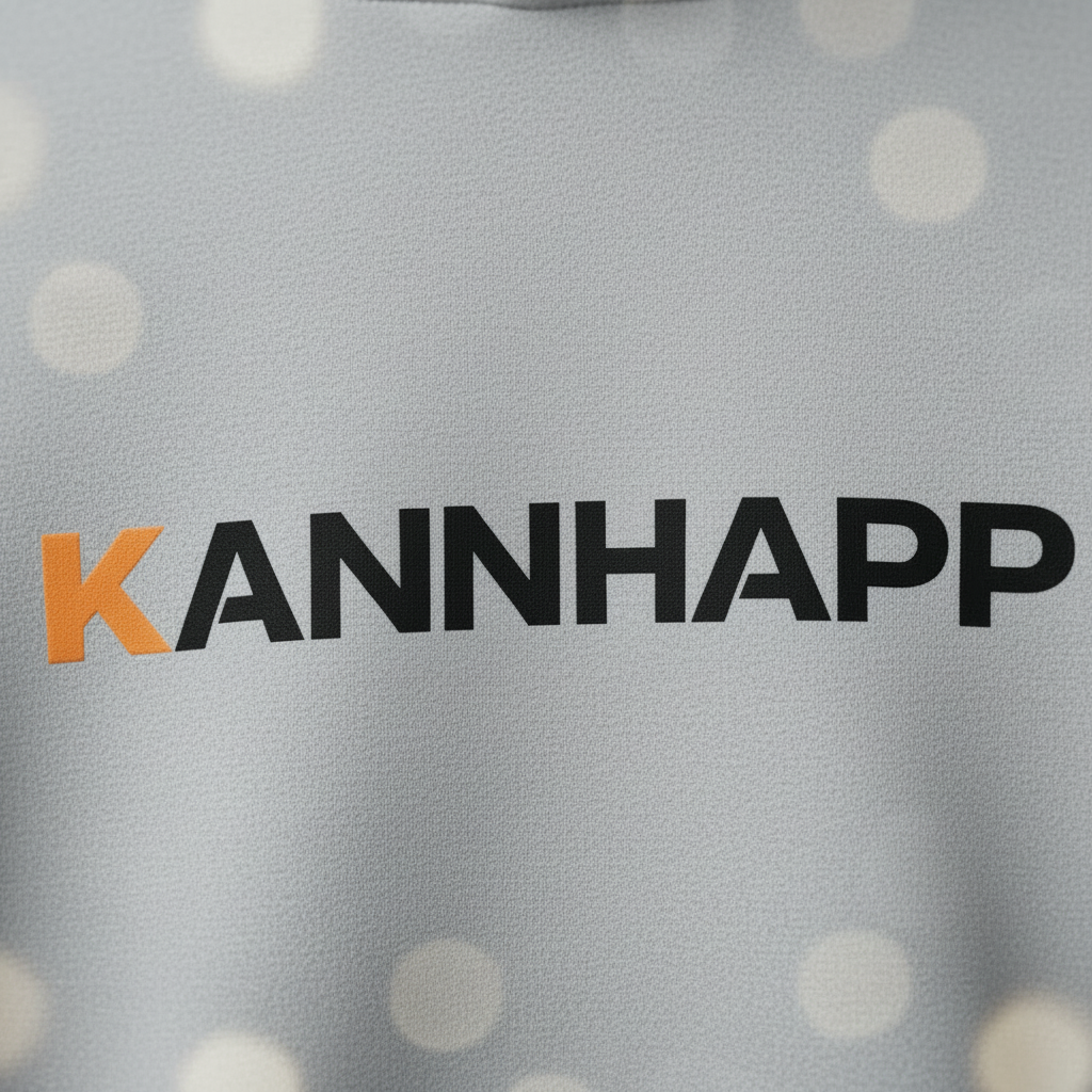 Plan rapproché logo KANNHAPP - Sport Grey