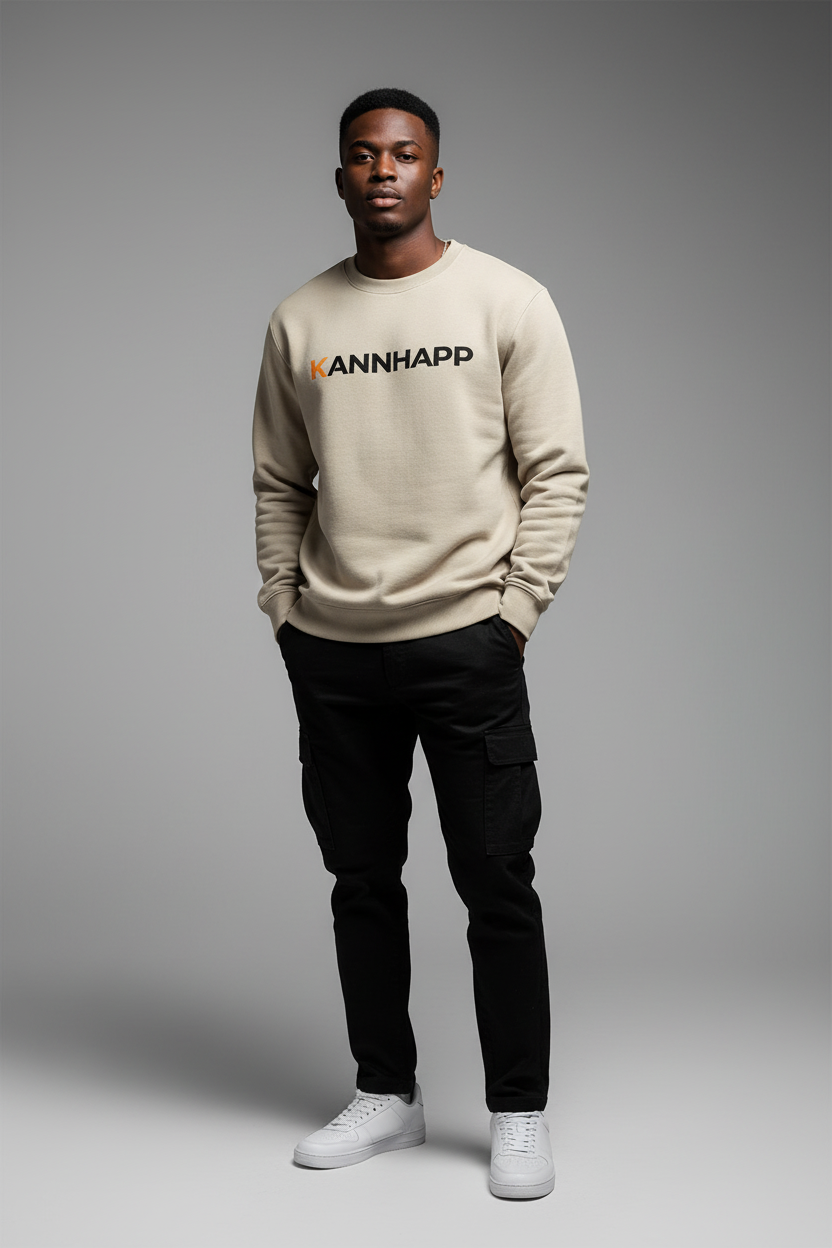 Studio - Crewneck Sand KANNHAPP Homme