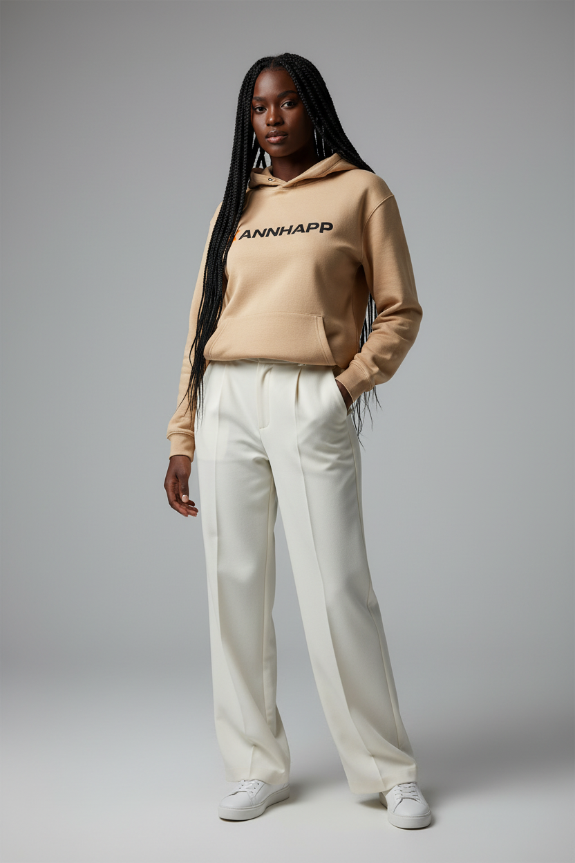 Studio - Hoodie Sand KANNHAPP Look Sophistiqué