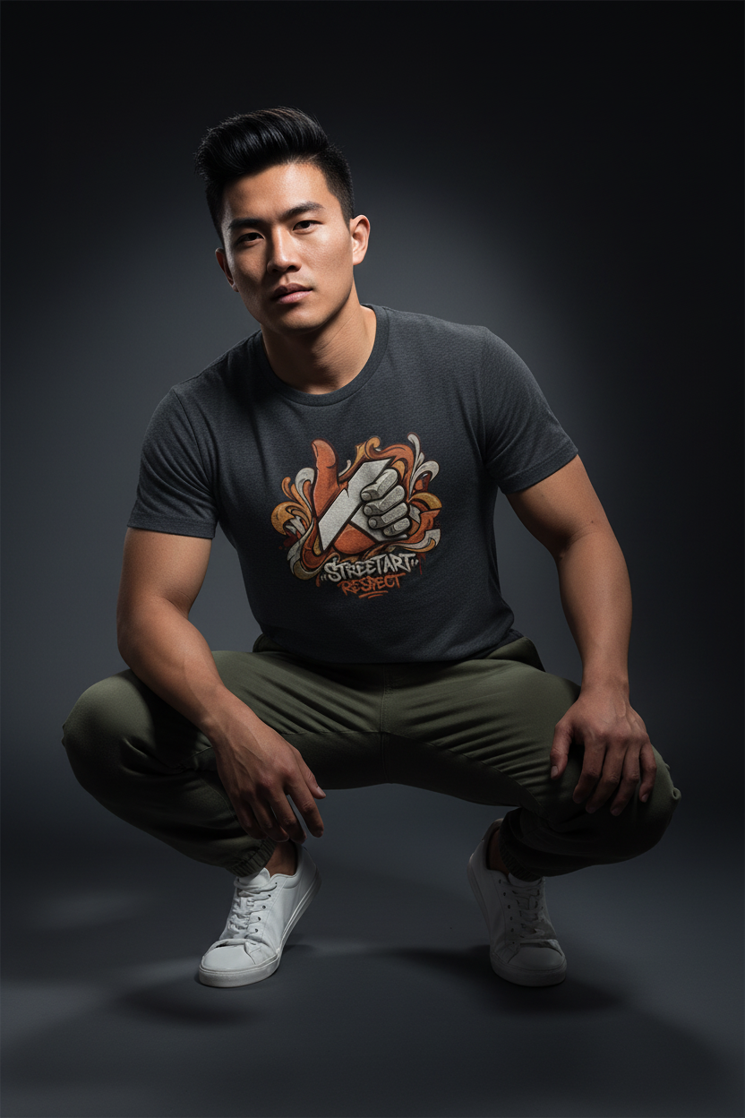 Studio shoot homme Asiatique