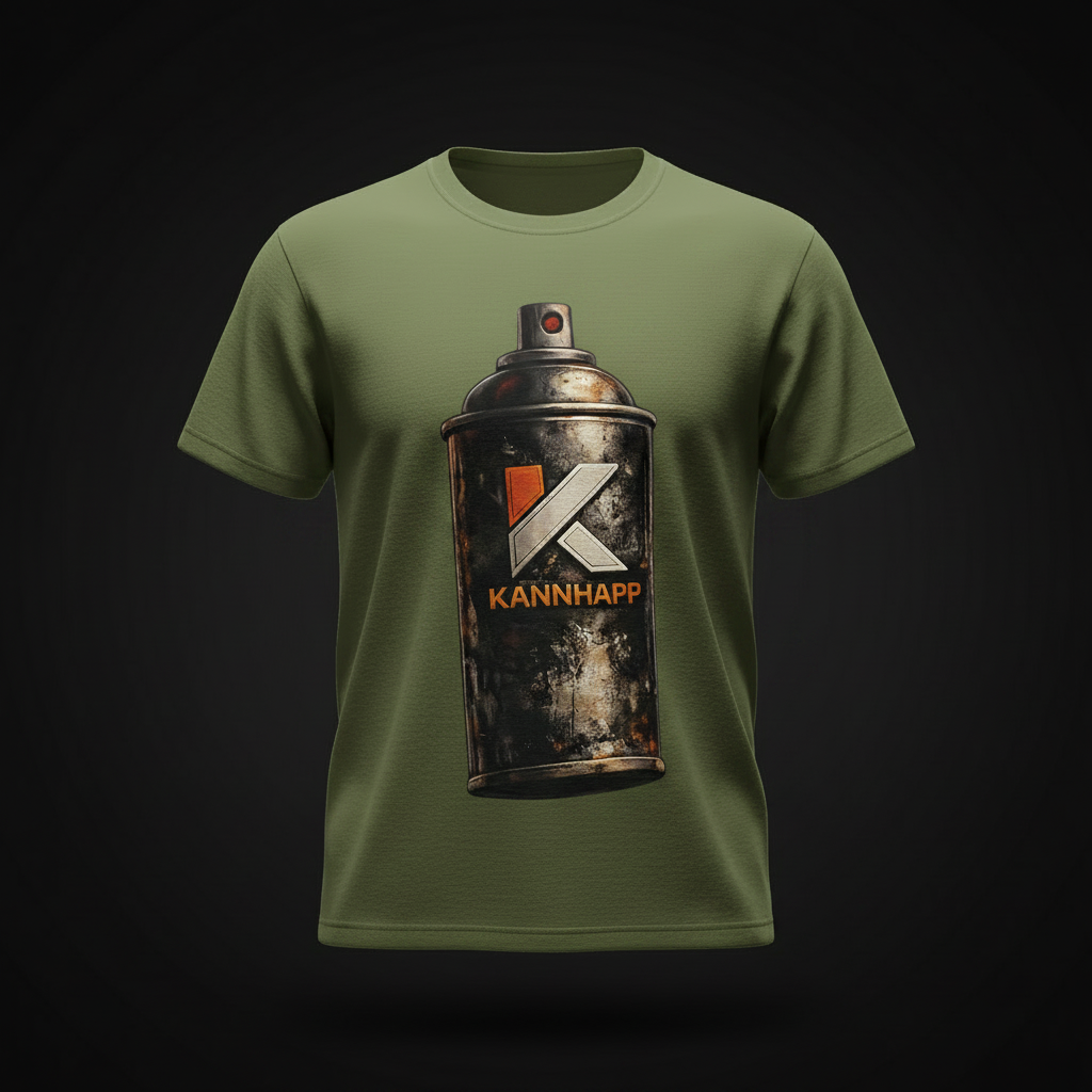T-shirt military green mannequin